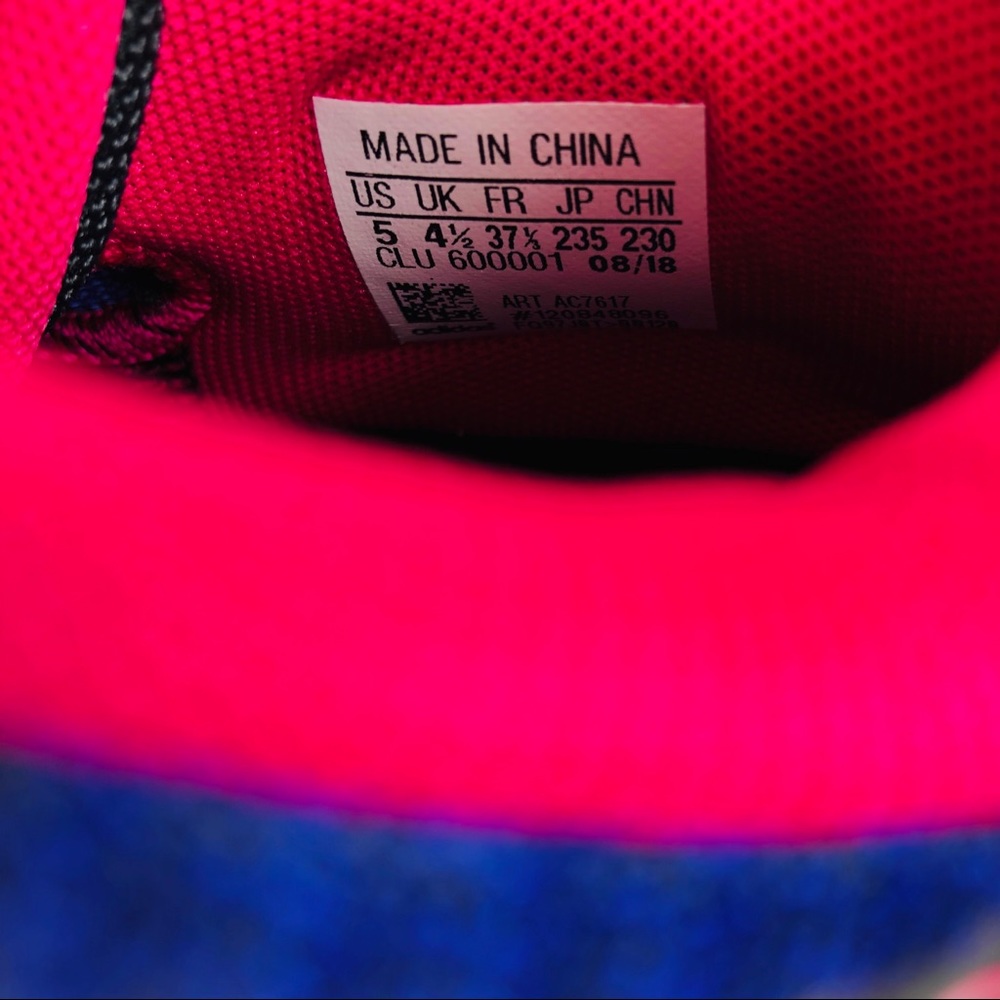 Adidas Harden Vol.3 J Big Kids 5 Shoes Glow Dark - Picture 7 of 7
